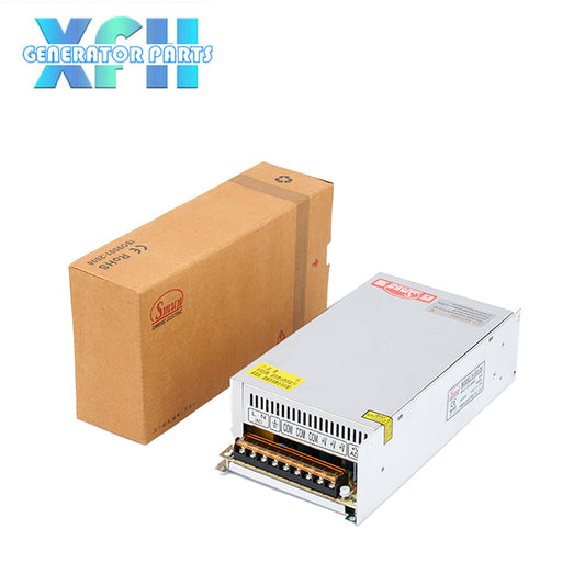 12V Automatic Battery Charger Generator Spare Part Float Charger Power Adapter for Diesel Generator Standby Battery Maintenance