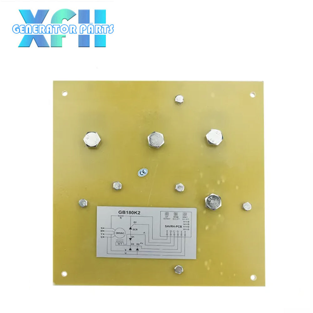 AVR GAVR 100A Automatic voltage regulator for bush type 3 phase Diesel generator 100A diode AVR for bush type generator