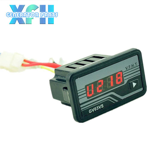 Mebay GV03VS Diesel Generator Digital Meter Voltage Frequency Run Time Accumulated Hours Meter
