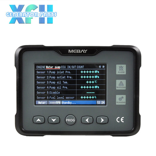 Mebay GM70C Diesel Generator Engine Electric Controller Current Meter Air Compressor Control Panel Module GM70C