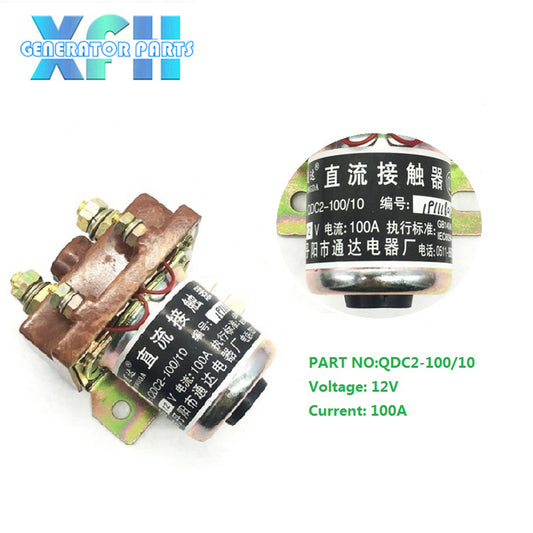 QDC2-100/10 QDC-100 DC Contactor Generator Parts for Kipor KDE12STA3