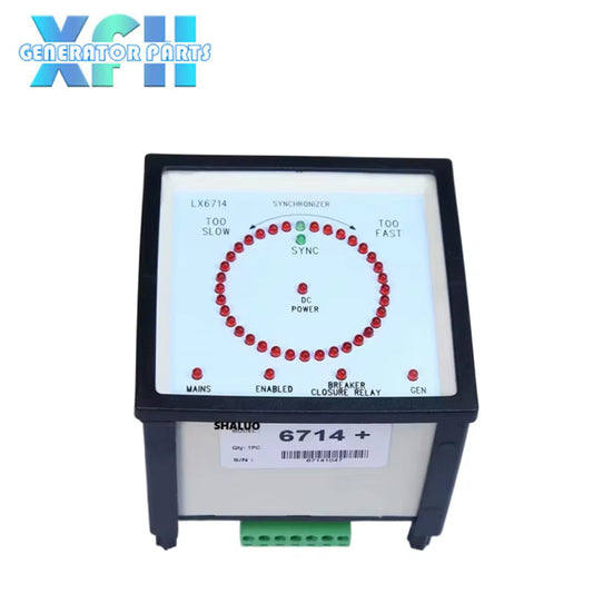 LX6714 Syc6714+ 6714 Synchronized Electric Power Meter Diesel Generator Set Parallel Control Cabinet Generator Parts