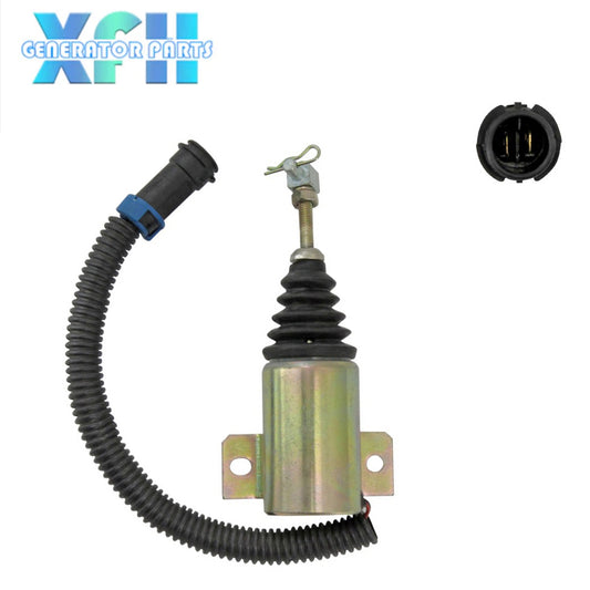 XHF-1121 Replacement New 12V Fuel Stop Solenoid F048331000093 For 483 Diesel