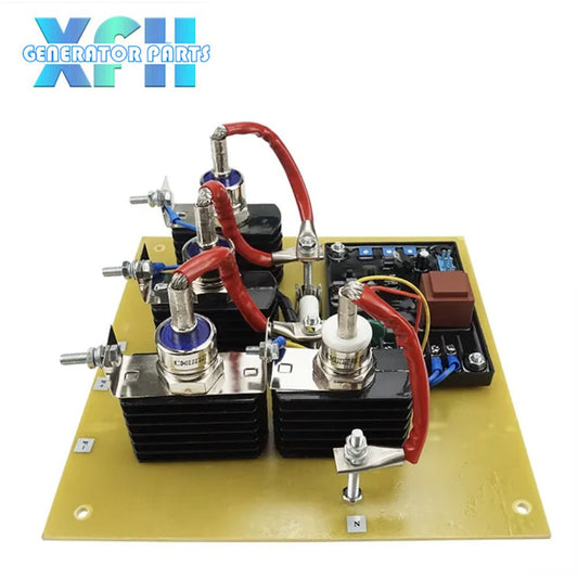 AVR GAVR 100A Automatic voltage regulator for bush type 3 phase Diesel generator 100A diode AVR for bush type generator - XFH generator parts