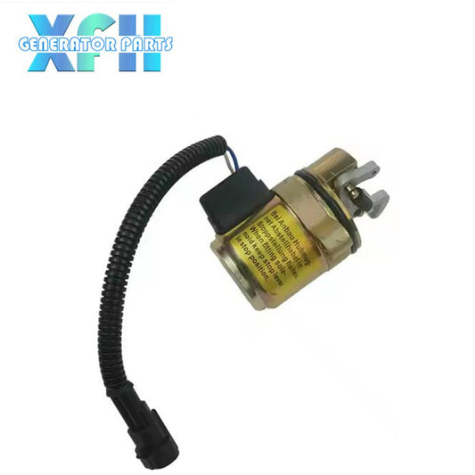 Diesel Engine 0428 - 7583 Fuel Shutoff Solenoid 0428 - 7584 - XFH generator parts