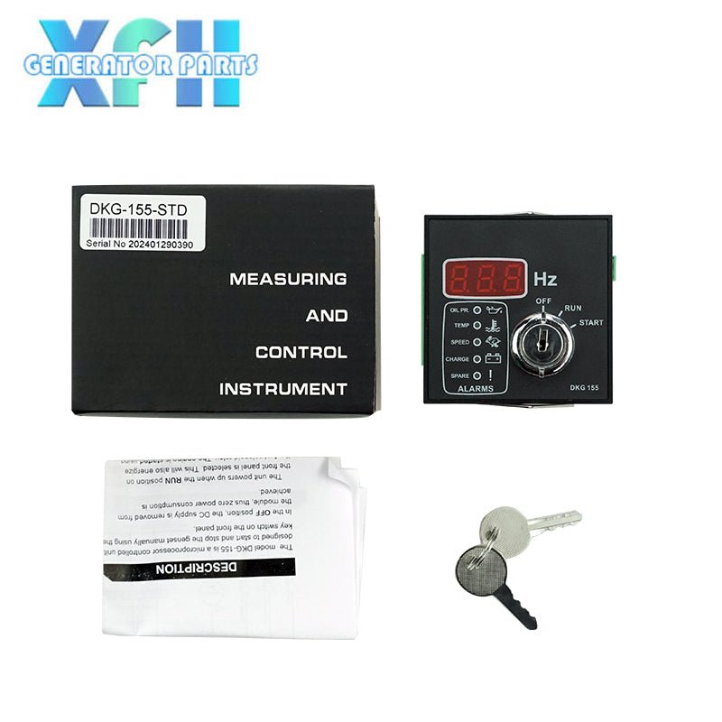 DKG155 Generator Engine Controller DKG - 155 Auto Start Stop Diesel Engine Controller Module Panel for Diesel Gasoline Engine Generator - XFH generator parts