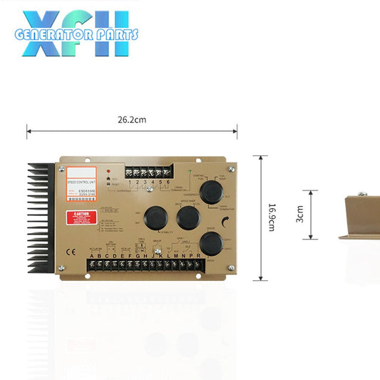 ESD5330 Speed Control Governor Unit Engine Controller for Diesel Generator Spare Parts - XFH generator parts