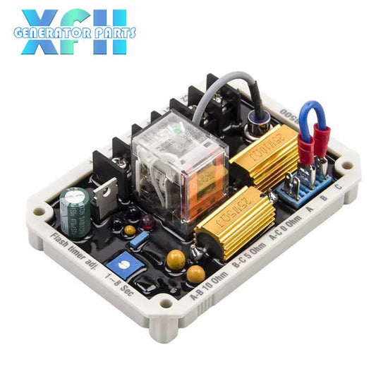 Kutai EB500 Generator AVR Automatic Voltage Regulator Stabilizer Control Panel Excitation Module Reverse Current Protection - XFH generator parts