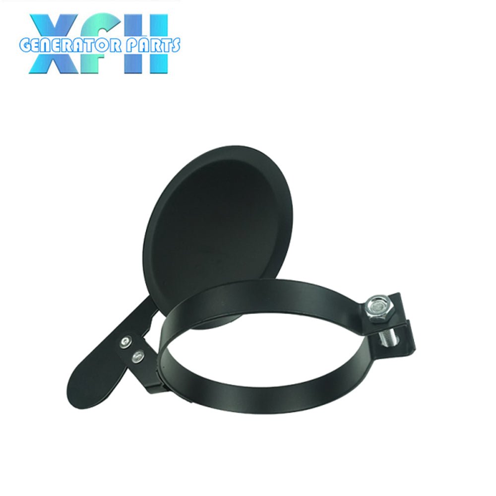 Long Handle Generator Rain Cover 60mm - 270mm Premium Exhaust Cap Bulldozers Generator Silent Waterproof Lid Pipe Rainproof Caps Waterproof Covers - XFH generator parts