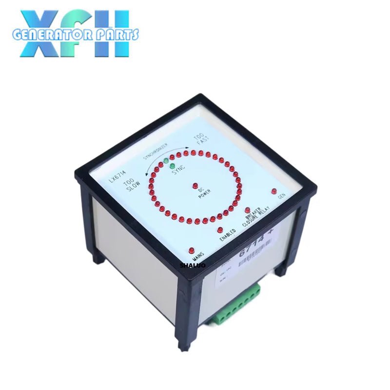 LX6714 Syc6714+ 6714 Synchronized Electric Power Meter Diesel Generator Set Parallel Control Cabinet Generator Parts - XFH generator parts