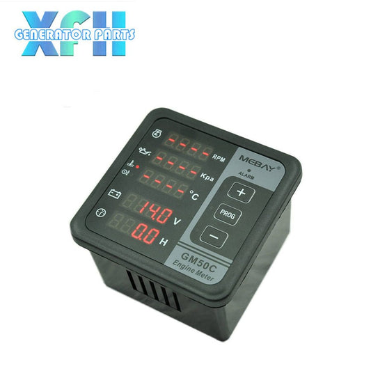 Mebay Engine Digital Panel Meter GM50C Pump Air Compressor Engine - XFH generator parts