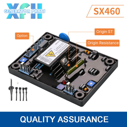 SX460 AVR Automatic Voltage Regulator Stabilizer Diesel Generator Accessories SX460-A With Free Parts - XFH generator parts