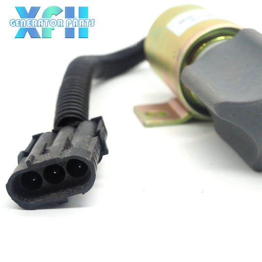 12v/24v 232C-1115030 Engine Flameout Solenoid Valve Fuel Shutoff Solenoid Truck Generator Parts - XFH generator parts