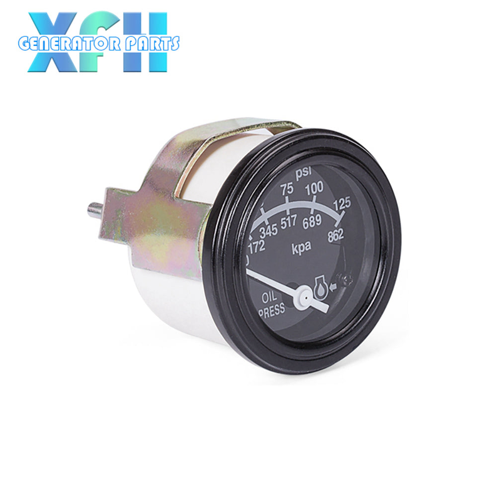 3015232 52mm Diesel Engine Oil Pressure Gauge Genset Accessories 24V - XFH generator parts
