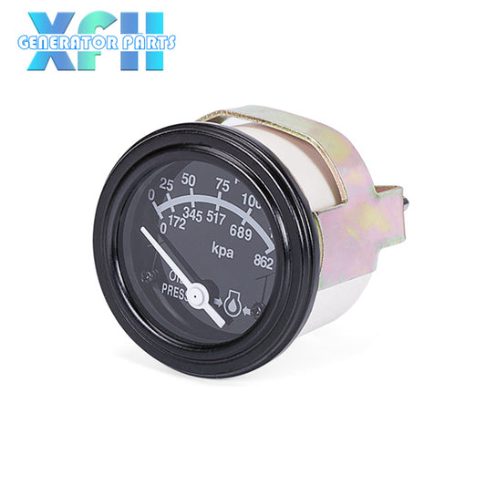 3015232 52mm Diesel Engine Oil Pressure Gauge Genset Accessories 24V - XFH generator parts