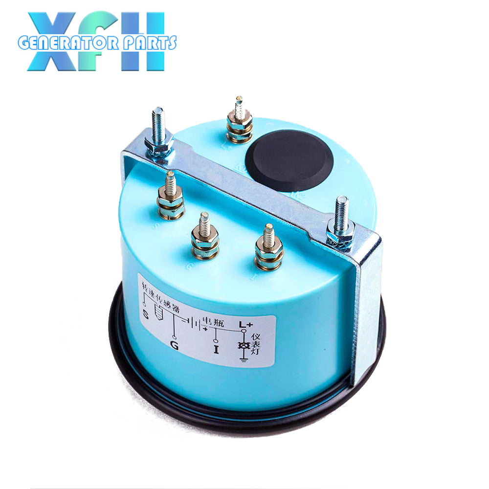 3031734 12V/24V Engine Speed Gauge Meter Tachometer for Generator Digital RPM Meter - XFH generator parts