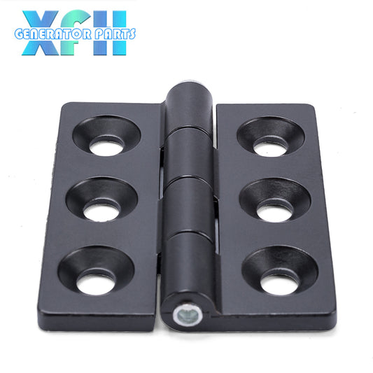 6 Holes Generator gate hinges For Sound Proof Genset 5mm Thickness