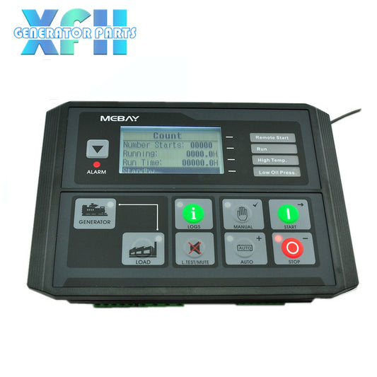 Mebay DC40D MK3 DC40DR Smart Genset Controller ATS Generator Auto Start Controller Panel Module LCD Controladores Controller