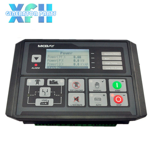 Mebay DC42D MK3 DC42DR AMF Generator Controller LCD Screen Four External Relay