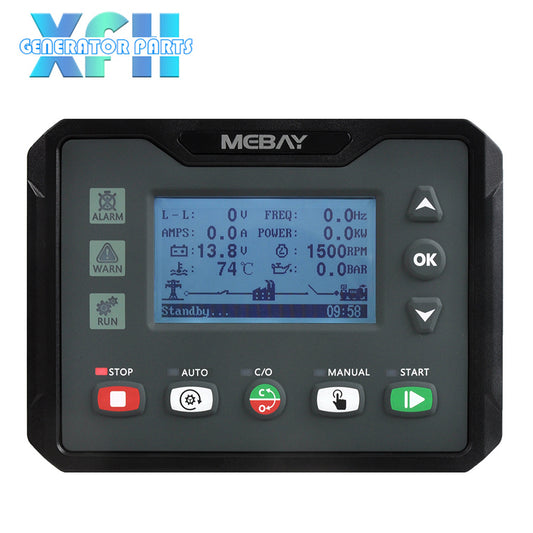 Mebay DC42S DC42SR Auto AMF ATS Generator Controller Big Screen