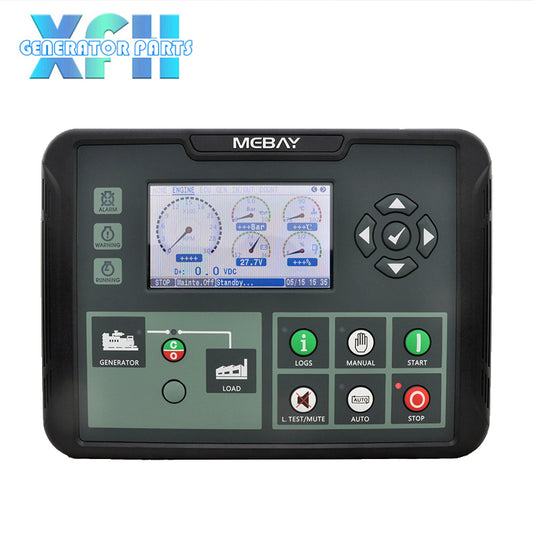 Mebay DC90D DC90DR Auto Generator Control Module CANBUS USB J1939 Protocol Genset Remote Controller