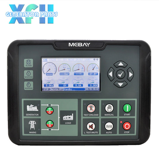 Mebay DC92D DC92DR 3 Phases Auto AMF ATS Generator Controller Genset Control Module