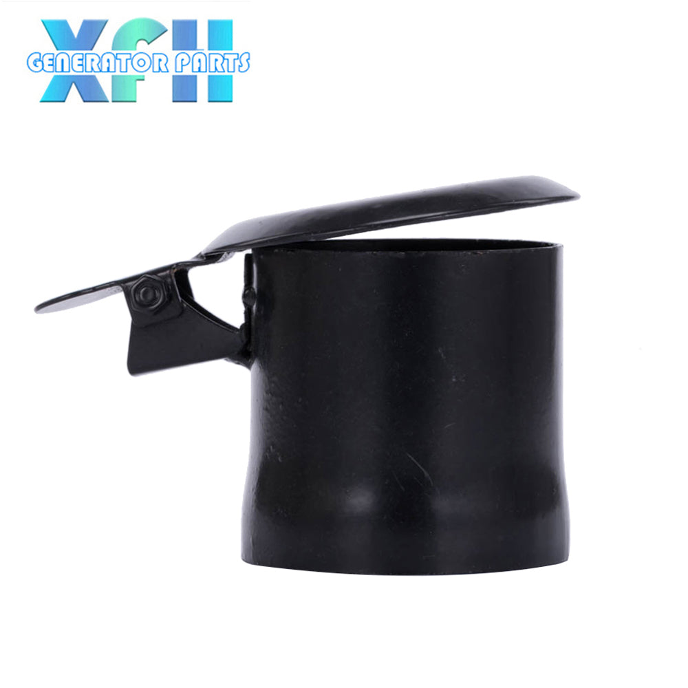 Generator Exhaust Pipe Rain Hat Exhaust Funnel Rainproof Bulldozer Cover 50mm 60mm 75mm 80mm
