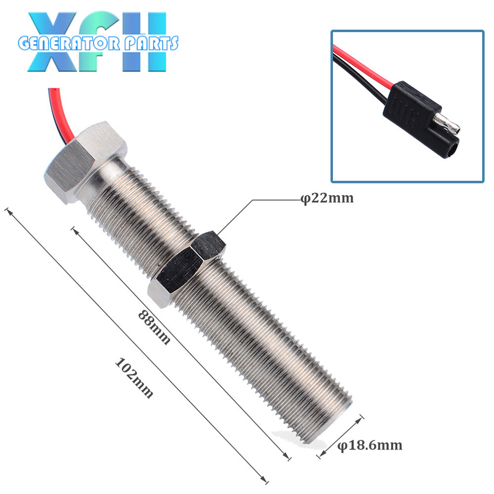 MSP6724C 3/4-16UNF-2A محرك الديزل جهاز استشعار لاقط مغناطيسي MSP6724C