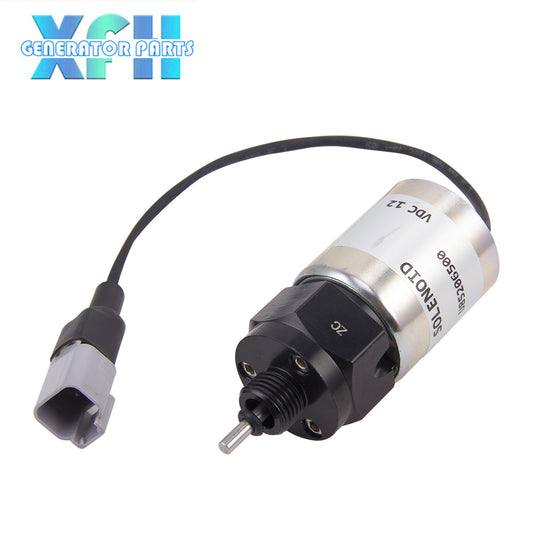 U85206500 Diesel Generator Engine Throttle solenoid Valve 12V For Perkins 400 Series 403D-15 404D-22 404D-22T 404D-22TA
