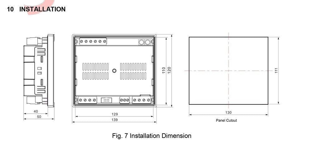 HAT520N ATS Controller Automatic Transfer Switch Generator Set Dual Power Supply Automatic Switch Genset Part - XFH generator parts
