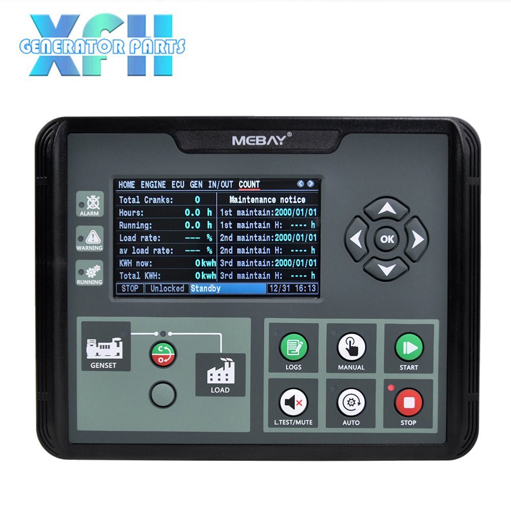 Mebay DC70D DC70DR 3 Phases Generator Controller Control Module With CANBUS - XFH generator parts