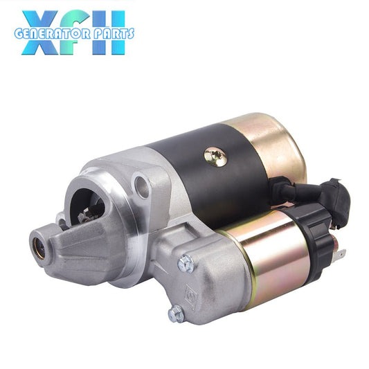 QD114A Diesel Engine Motor Starter 12V 0.8KW Copper Used On 170F 178F 186F Engine Starter Motor Generator Parts - XFH generator parts