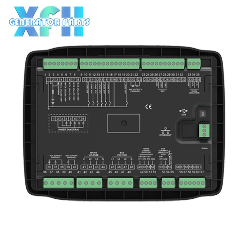 Smartgen HGM8156 High/Low temperature Genset Busbar Parallel (with Mains) Controller Generator Control Module HGM8156 - XFH generator parts