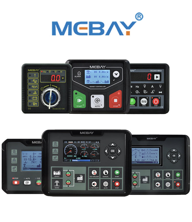 Mebay Generator Controllers | DC30D DC50D DC72DR | Genuine Supply