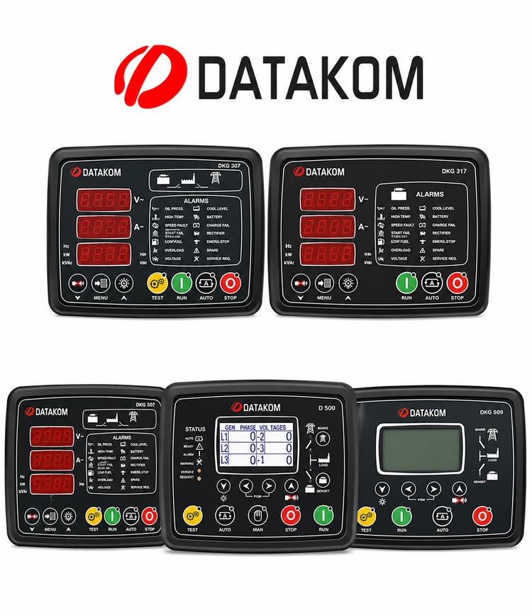 Datakom Generator Controllers | DKG-105 DKG-207 DKG-309 | Diesel Control Modules Worldwide Shipping