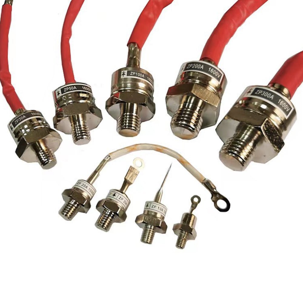 1000V 1600V Spiral Rectifier Diode ZP5A ZP10A ZP20A ZP30A ZP50A ZP100A ZP200A ZP300A Rectifier Thyristor (Positive) 5A 10A 20A 30A 50A 100A 200A 300A - XFH generator parts