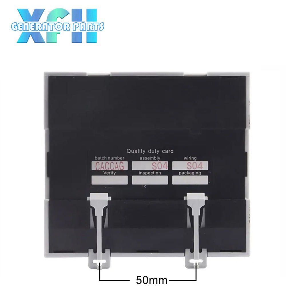 100A 4P 2P ATS Generator Dual Power Automatic Transfer Switch Module Circuit Breakers Switches Electric Generator Parts - XFH generator parts
