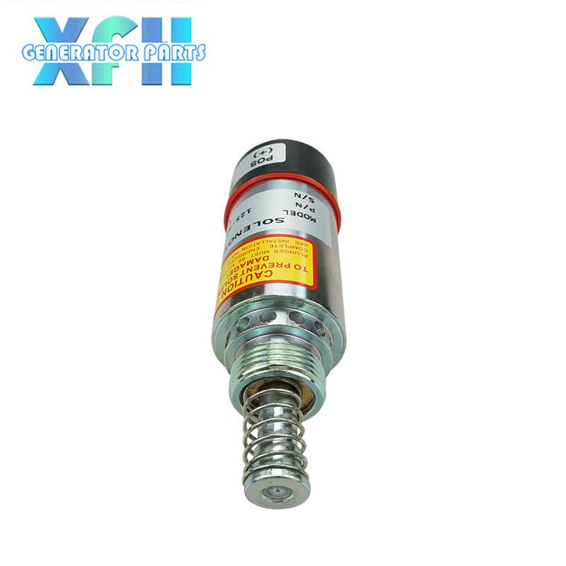 125 - 5772 24V 12V Fuel Stop Solenoid Shutdown Valve 7C - 9458 125 - 5771 9X - 5312 for Engine - XFH generator parts
