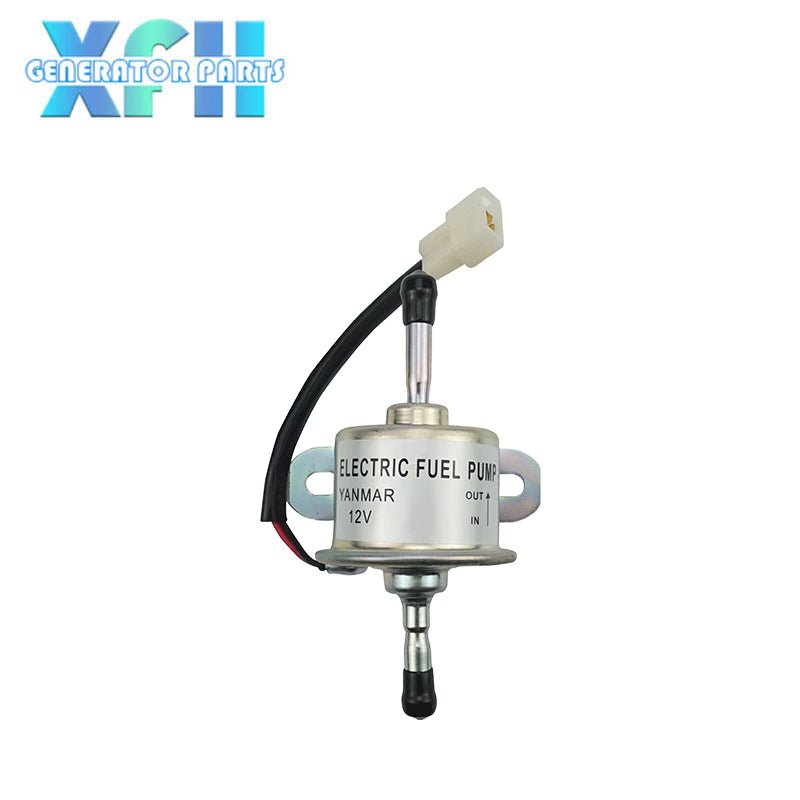 12V 24V External Electronic Gasoline Pump EP - 015 White Plug Fuel Pump Assembly - XFH generator parts