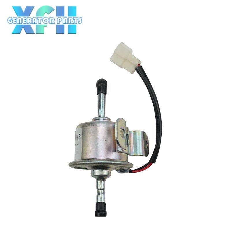 12V 24V External Electronic Gasoline Pump EP - 015 White Plug Fuel Pump Assembly - XFH generator parts