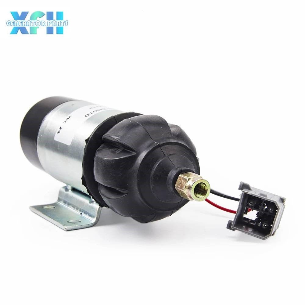 12V 24V OE52318 Engine Fuel Shutdown Solenoid Valve For Perkins 2006 3008 Series Volvo Penta 872825 873754 1830592 872458 881969 - XFH generator parts