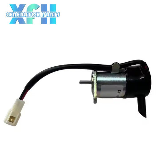 16271 - 60012 Shutoff Solenoid Valve For Kubota R310 BX23D BX2200D ZD28 D1105 12V 052600 - 4150 052600 - 4151 - XFH generator parts