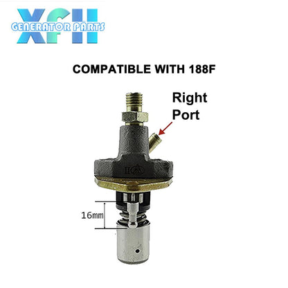 170F 173F 178F 180F 186F 188F 192F 186FA Diesel Engine Oil Pump Fuel Injection Pump Left Port Right Port - XFH generator parts