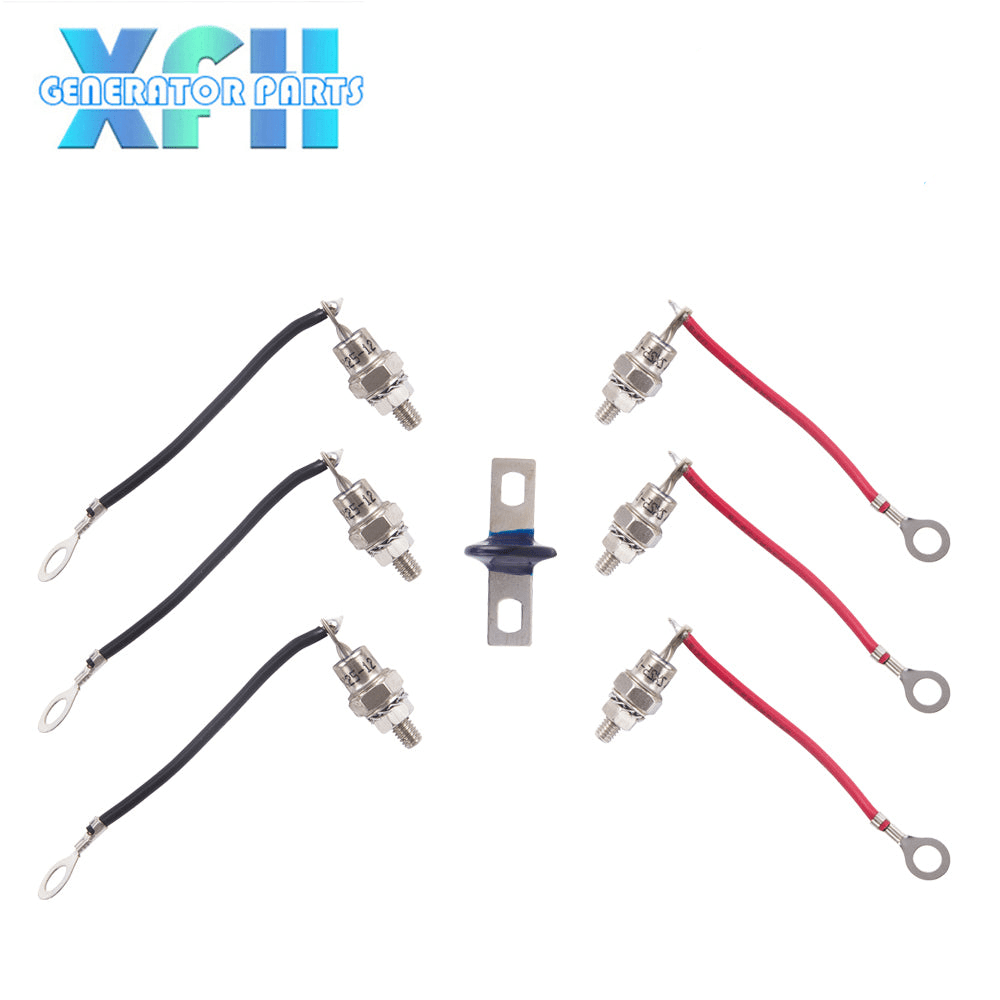 25A 40A 70A Generetor Diode Rectifier Kit with Varistor Bridge Rectifier Diode for Alternator Accessory RSK1001 RSK2001 RSK5001 RSK6001 - XFH generator parts