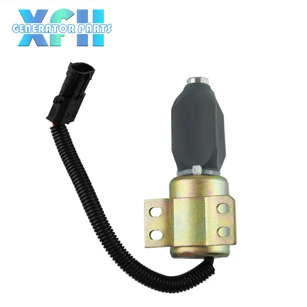 3357411 Excavator 12V Fuel Shutdown Engine Solenoid Valve 2TB130805 Fuel Shutdown 961000780034 - XFH generator parts