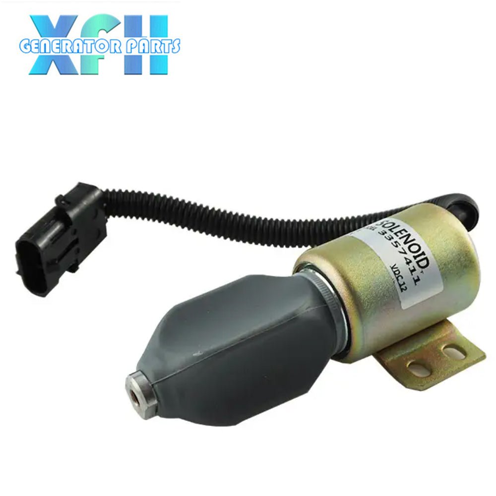 3357411 Excavator 12V Fuel Shutdown Engine Solenoid Valve 2TB130805 Fuel Shutdown 961000780034 - XFH generator parts