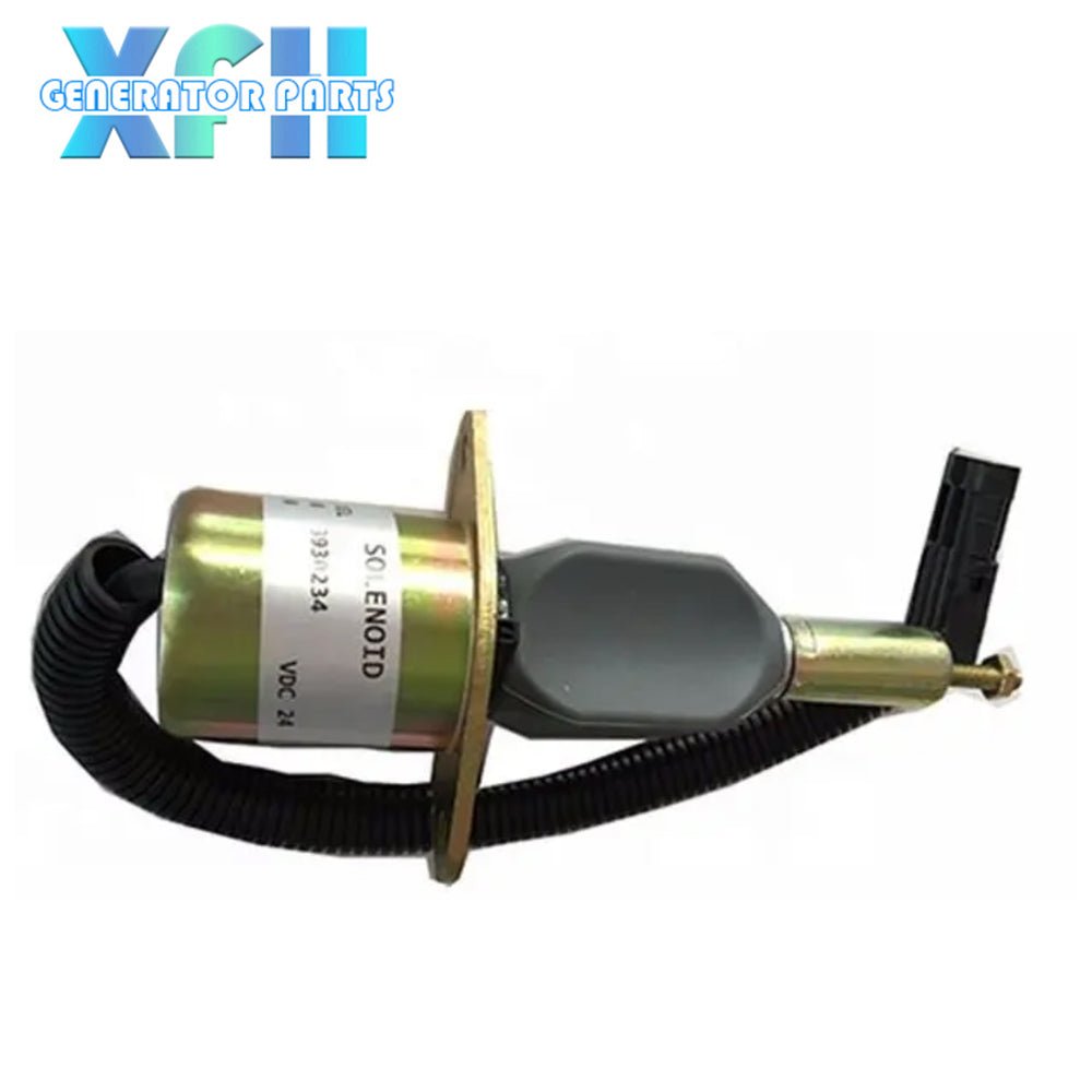 3930234 3930233 3928161 SA - 4335 - 24 SA - 4293 - 24 Fuel Shutdown Solenoid Valve 12V 24V for Cummins 6CT 8.3 Komatsu - XFH generator parts