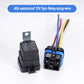 40A  80A 4 pin / 5 pin 12V / 24V Socket NO/NC Waterproof Automotive Relay for Headlight Air Conditioner Fan & Horn