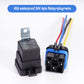 40A  80A 4 pin / 5 pin 12V / 24V Socket NO/NC Waterproof Automotive Relay for Headlight Air Conditioner Fan & Horn
