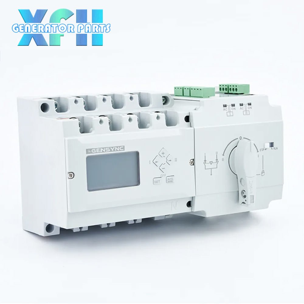 63A 80A 100A 125A 250A 630A 1000A SLS3 - 125B 4p Diesel Generator ATS Dual Power Three Phase Automatic Transfer Switch - XFH generator parts